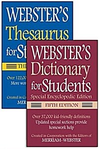 Websters for Students Dictionary/Thesaurus Shrink-Wrapped Set (Paperback)