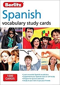 Berlitz Language: Spanish Vocabulary Study Cards (Paperback, 3 ed)