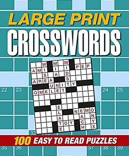 Large Print Crosswords (Paperback)