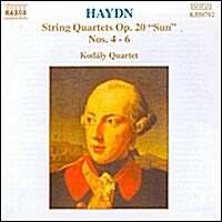 [수입] Kodaly Quartet - 하이든 : 현악 사중주 23, 24, 27번 태양 4-6번 (Haydn : String Quaret Op.20 sun Nos.4-6)(CD)