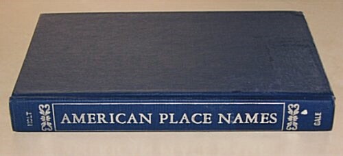 American Place Names (Hardcover)