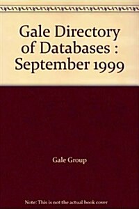 Gale Directory of Databases (Hardcover)