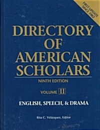 Directory of American Scholars (Hardcover, 9th)