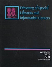 Directory of Special Libraries and Information Centers (Hardcover, 28th)