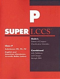 Superlccs 2004 Schedule Pr-pz (Hardcover)