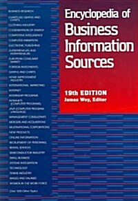 Encyclopedia of Business Information Sources (Hardcover, 19th, Subsequent)