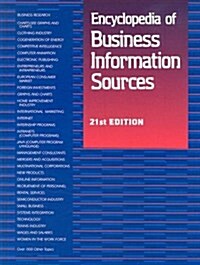 Encyclopedia of Business Information Sources (Hardcover, 21th)