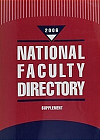 National Faculty Directory (Paperback, 37th, Supplement)