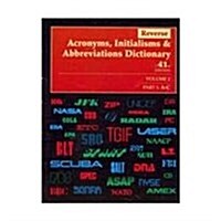 Reverse Acronyms, Initialisms and Abbreviations Dictionary (Hardcover, 41th)