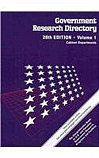 Government Research Directory (Paperback, 26)