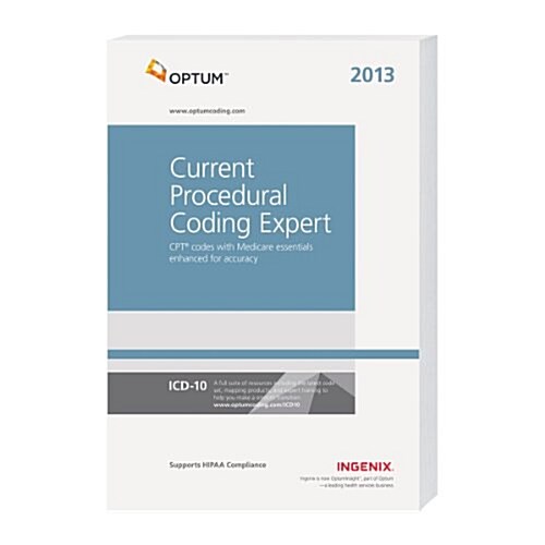 Current Procedural Coding Expert 2013 (Paperback, 1st, Compact)