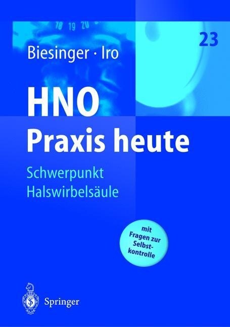 Schwerpunkt Halswirbels?le (Paperback, Softcover Repri)