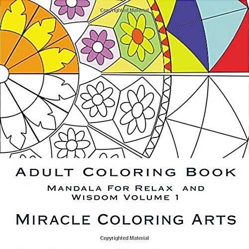 Mandala for Relax and Wisdom Adult Coloring Book (Paperback, CLR)