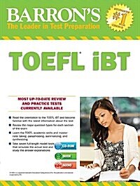 [중고] Barrons TOEFL IBT with MP3 Audio CDs [With 2 MP3 CDs] (Paperback, 15)