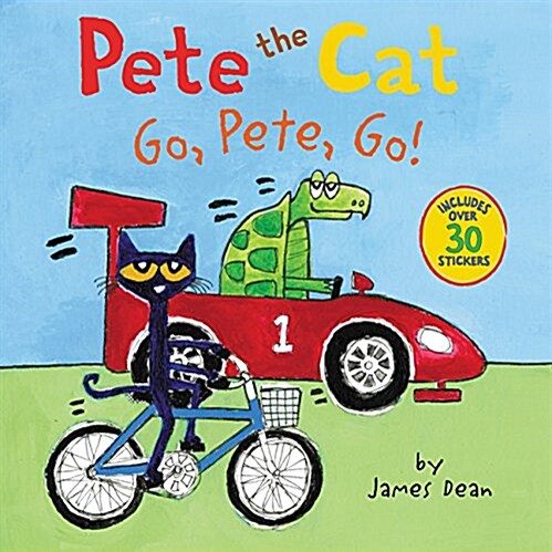 Pete the Cat: Go, Pete, Go! (Paperback)