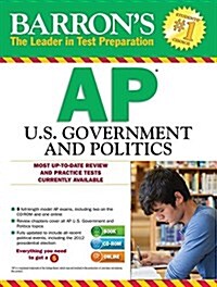 Barrons AP U.S. Government and Politics [With CDROM] (Paperback, 9)
