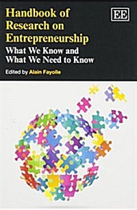 Handbook of Research On Entrepreneurship : What We Know and What We Need to Know (Paperback)