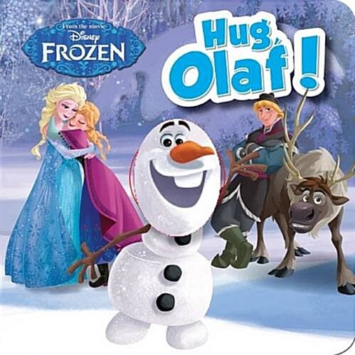 Disney Finger Puppet Frozen Hug, Olaf! (Board Book)