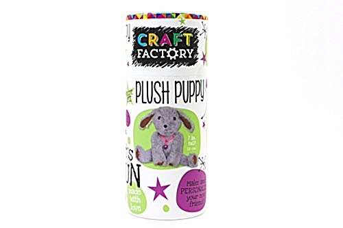 Craft Factory Plush Puppy : Make and Personalize Your New Friend! (Package)