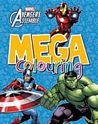 Marvel Avengers Assemble Mega Colouring (Paperback)