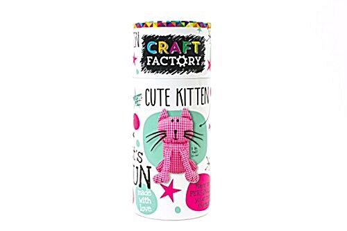 Craft Factory Cute Kitten : Make and Personalize Your New Friend! (Package)