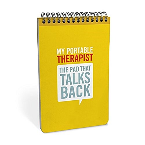 Portable Therapist Personality Pad : The Pad That Talks to You! (Notebook / Blank book)