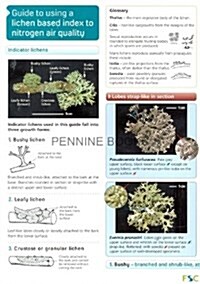 Guide to Using a Lichen Based Index to Nitrogen Air Quality (Paperback)