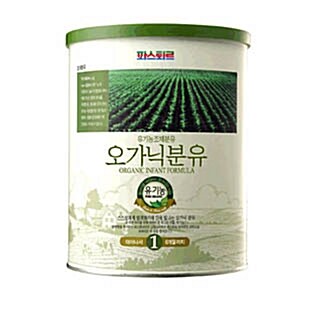 파스퇴르 오가닉 분유 1단계 (750g×6캔) 