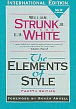 [중고] The Elements of Style (Paperback, 4th/International Edition)