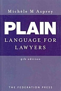 Plain Language for Lawyers (Paperback)