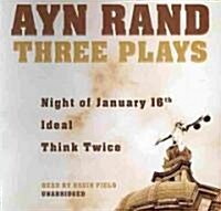 Three Plays: Night of January 16th, Ideal, Think Twice (Audio CD)