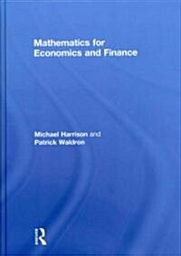Mathematics for Economics and Finance (Hardcover)