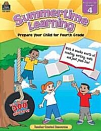 Summertime Learning, Second Edition (Prep. for Gr. 4) (Paperback, 2)