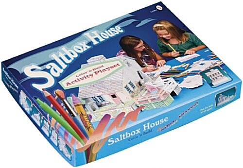 Saltbox House: Color n Build Activity Playset (Other)