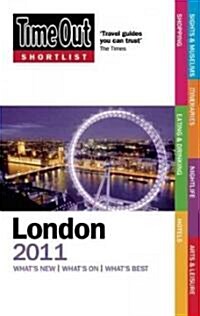 Time Out Shortlist 2011 London (Paperback)