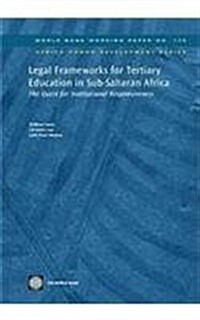 Legal Frameworks for Tertiary Education in Sub-saharan Africa (Paperback)