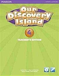 [중고] Our Discovery Island American Edition Teachers Book with Audio CD 4 Pack (Multiple-component retail product)