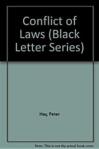 Conflict of Laws (Black Letter Series) (Paperback)