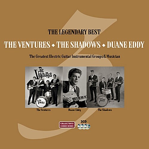 추억의 빅3 전자기타 사운드 (The Legendary Best of The Ventures, The Shadows and Duane Eddy) [3CD For 1 디지팩]