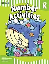 Number Activities: Grade Pre-K-K (Flash Skills) (Paperback)