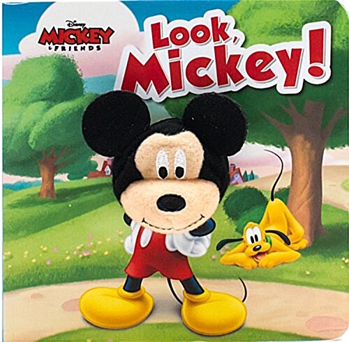 Look, Mickey: Disney Finger Puppet & Board Book (Board Books)