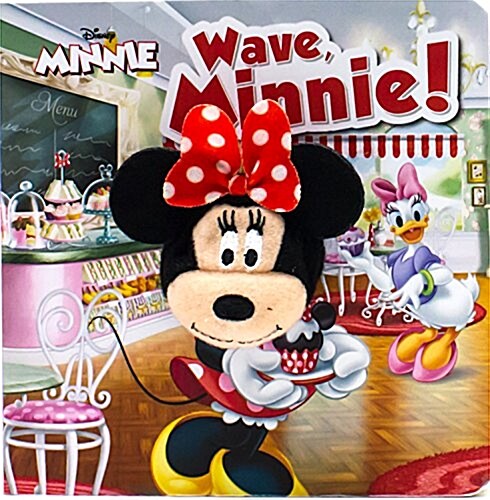 Wave, Minnie: Disney Finger Puppet & Board Book (Board Books)