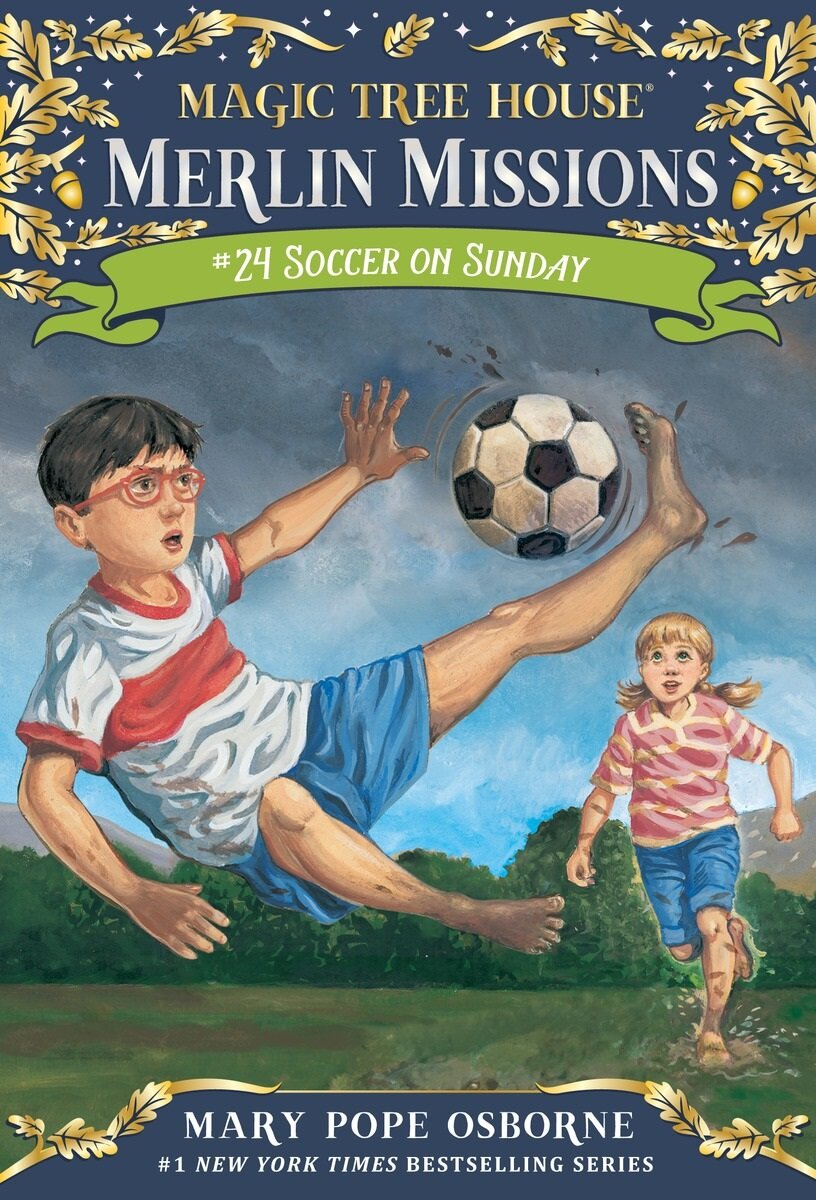 [중고] Merlin Mission #24 : Soccer on Sunday (Paperback)