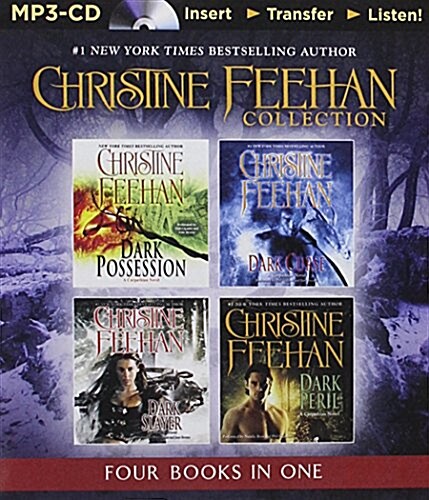 Christine Feehan 4-In-1 Collection: Dark Possession (#18), Dark Curse (#19), Dark Slayer (#20), Dark Peril (#21) (MP3 CD)