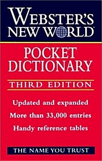 Websters New World Pocket Dictionary (Paperback, 3rd)