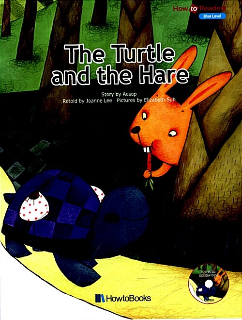 [중고] How to Readers 4 (Blue Level) : The Turtle and the Hare (Paperback + CD + Workbook)