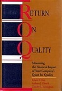 [중고] Return on Quality: Measuring the Financial Impact of Your Company‘s Quest for Quality (Hardcover, English Language)