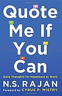 Quote Me If You Can (Paperback)