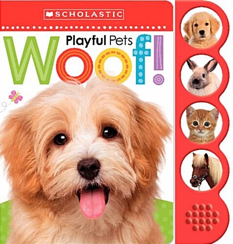 Playful Pets Woof! (Board Book)