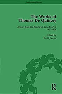 The Works of Thomas De Quincey, Part I Vol 5 (Hardcover)